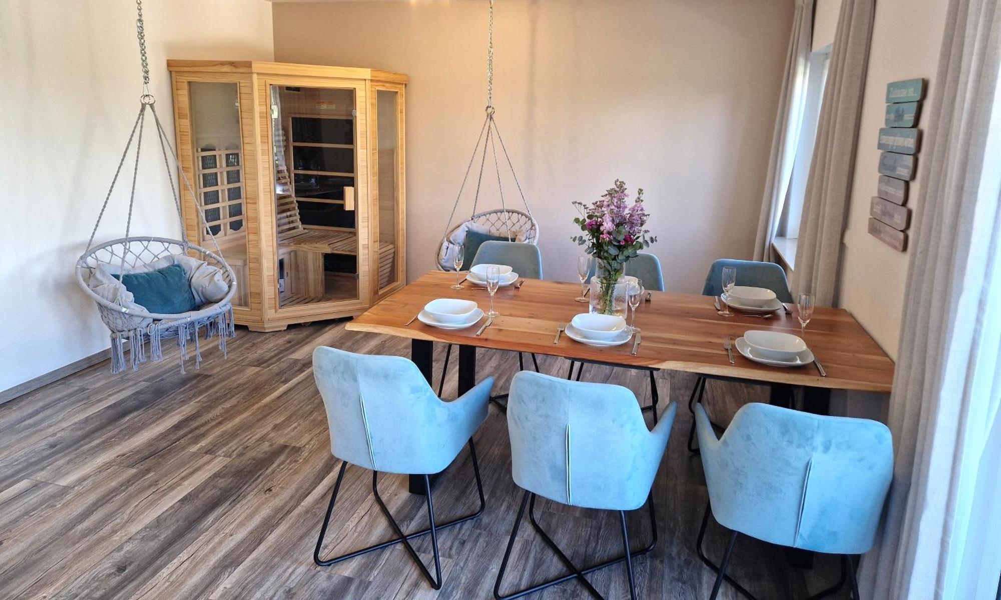 Moderne Wohnung Mit Sauna ツュルピッヒ エクステリア 写真
